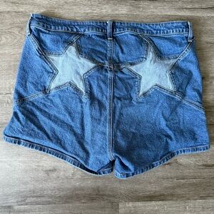 Torrid Denim Shorts with Star Accents#39